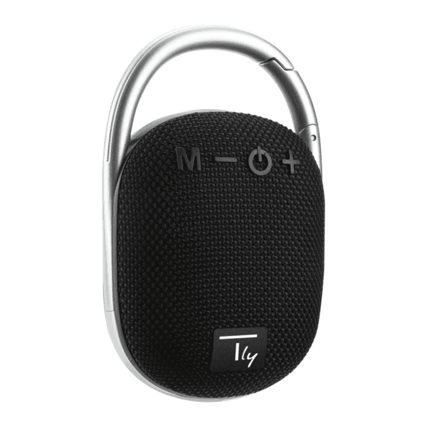 Techly Mini Wireless Speaker BT V5.3 -- Speaker LED Light Handsfree TF USB Black