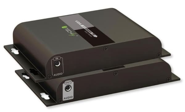 HDBIT VGA/Audio Extender -- Sender/Empfänger over IP, 120m