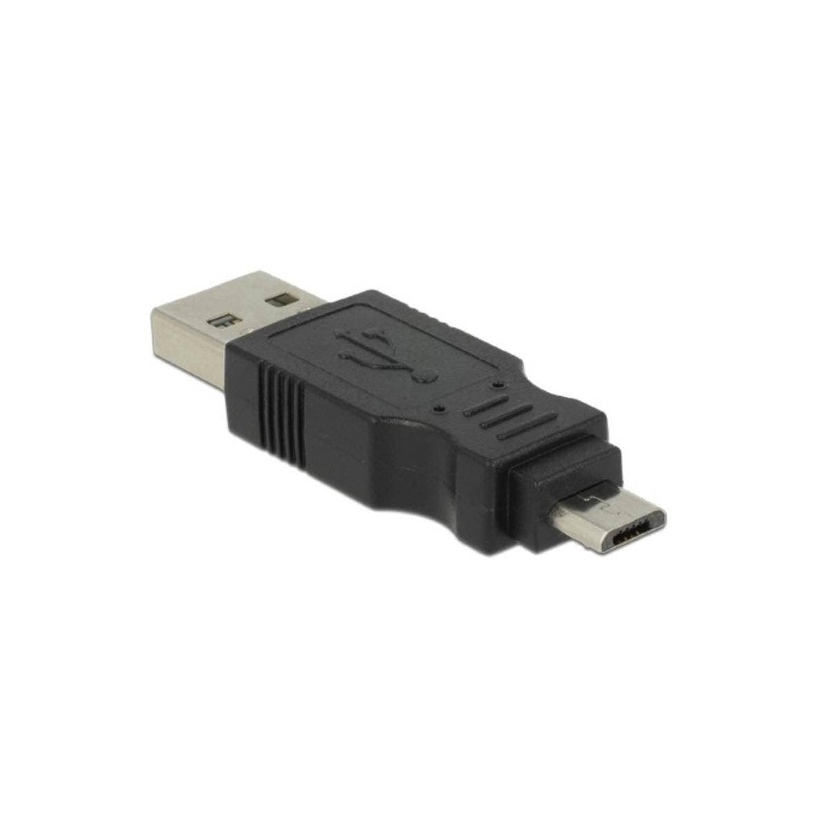 DELOCK USB Adapter A -> micro B St/St