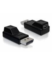 DELOCK Displayport Adapter DP -> mini DP St/Bu schwarz