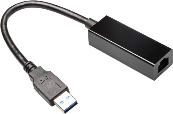 gembird Adapter USB3.0 -> Gigabit LAN + Flash-Speicher schw.