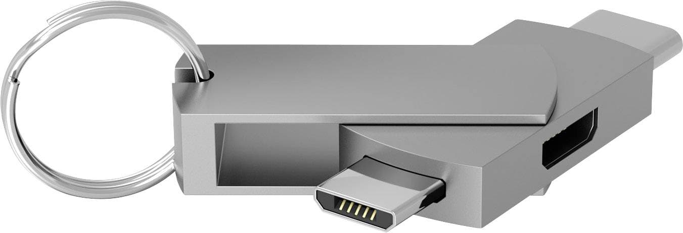 TERRATEC Adapter Connect C600 USB-C -> Micro-USB/Micro-USBIn