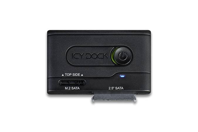 Adapter IcyDock 1x M.2 SATA or 2.5 SATA SSD to USB 3.2 Gen1