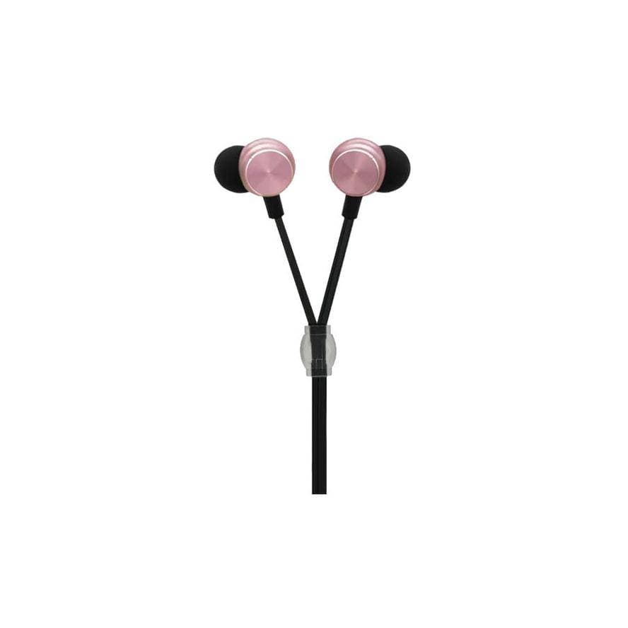 2GO In-Ear Stereo-Headset Luxury Zipper-Style   rosé