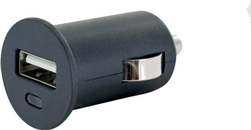 Schwaiger Ladegerät 12V 1x USB 2.4A Schwarz