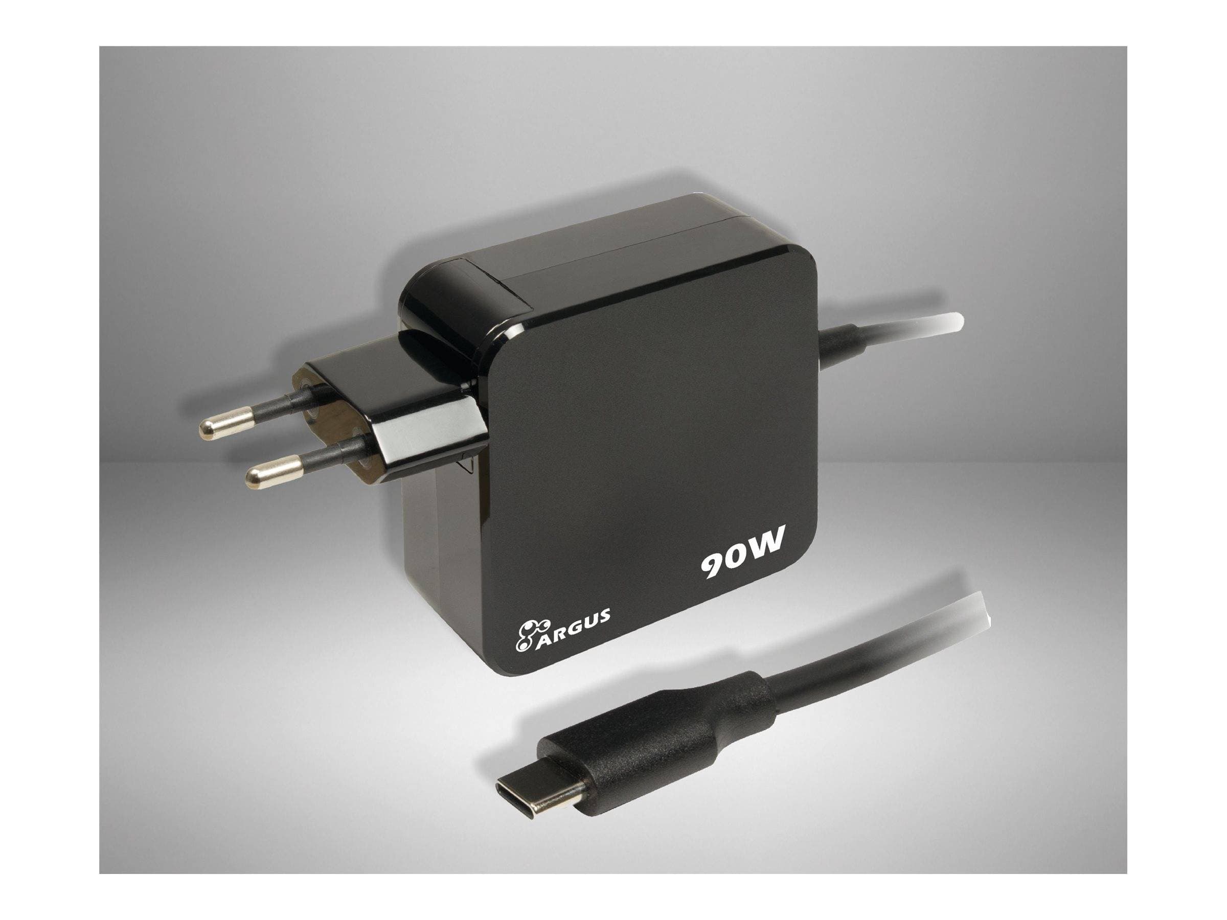 Inter-Tech PD-Charger USB C,PSU PD-2090, PD 90W, schwarz