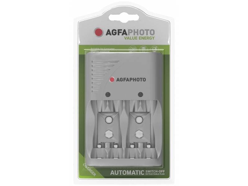 AgfaPhoto Ladegerät Value Energy für AA/AAA/9V          1St.
