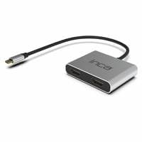 INCA Adapter   ITPC-4  Typ C > 2xHDMI 4K30Hz,1xUSB-A,1xUSB-C