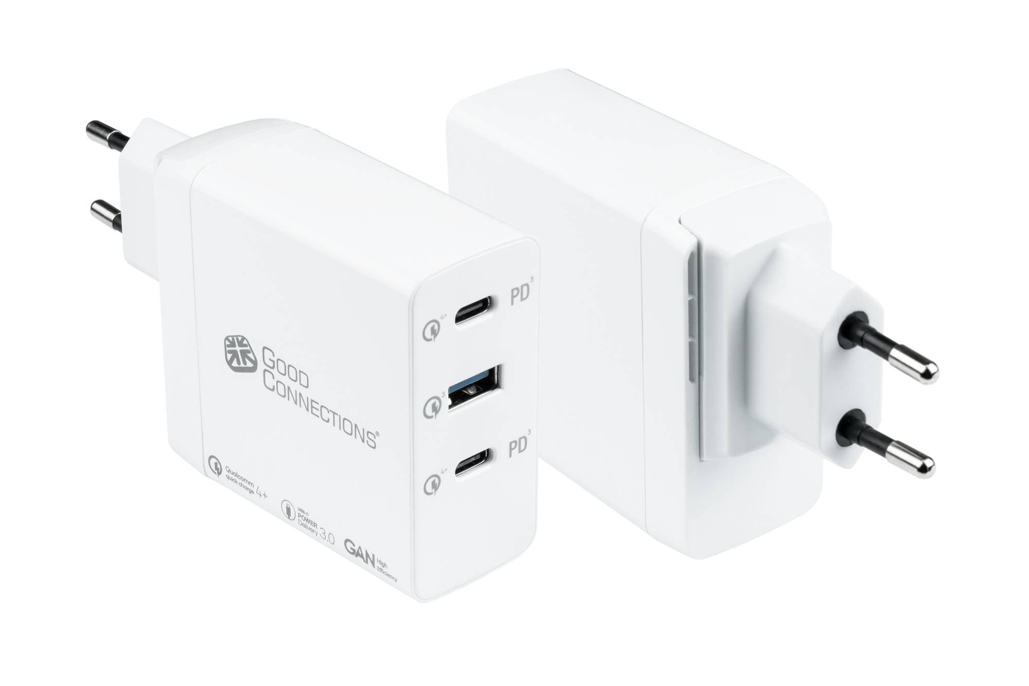 Good Connections USB Schnellladegerät 100W mit GaN, 3-Port