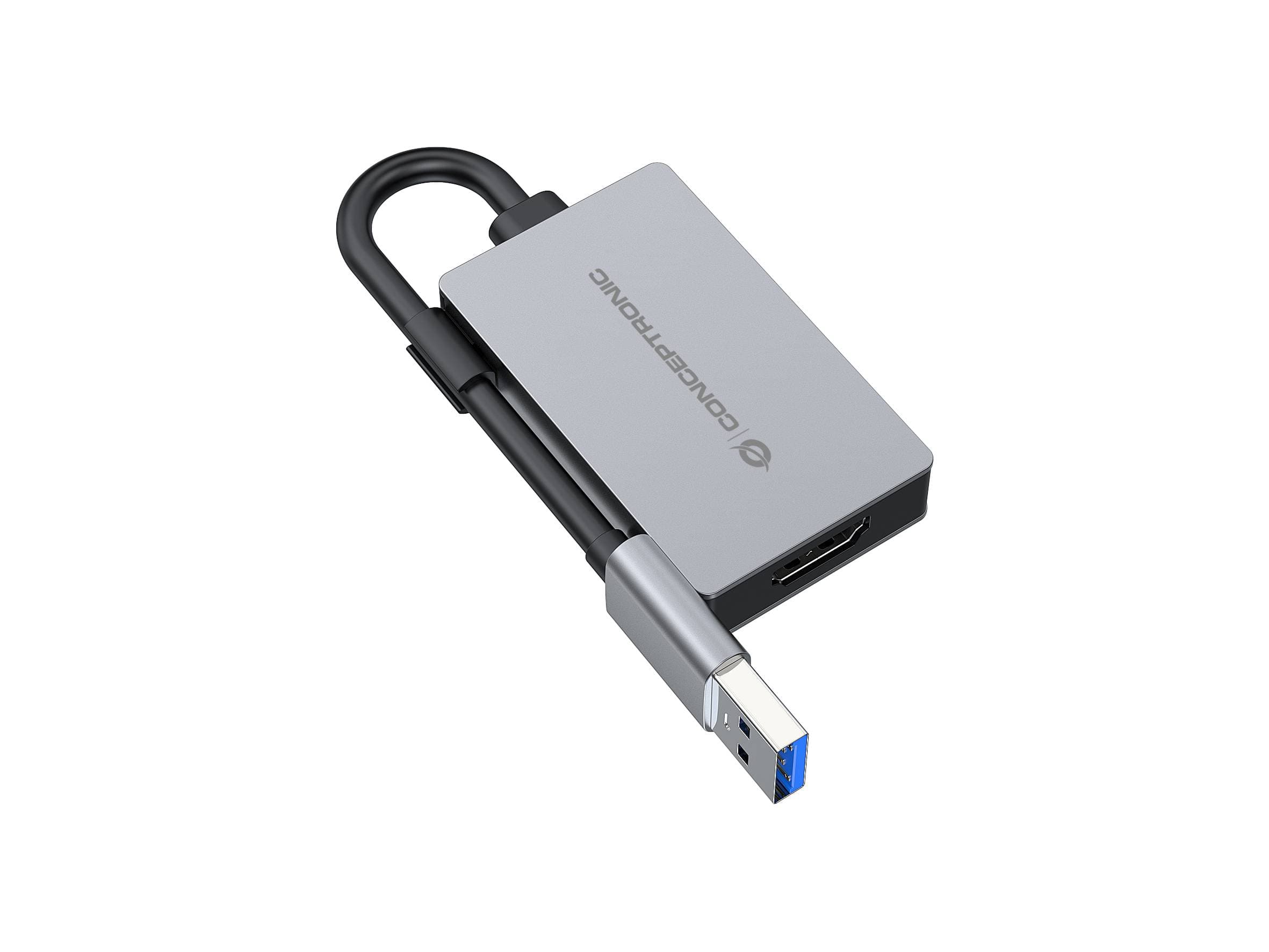 CONCEPTRONIC Adapter USB-A3.2->HDMI1.4 1080/60Hz    0.16m gr