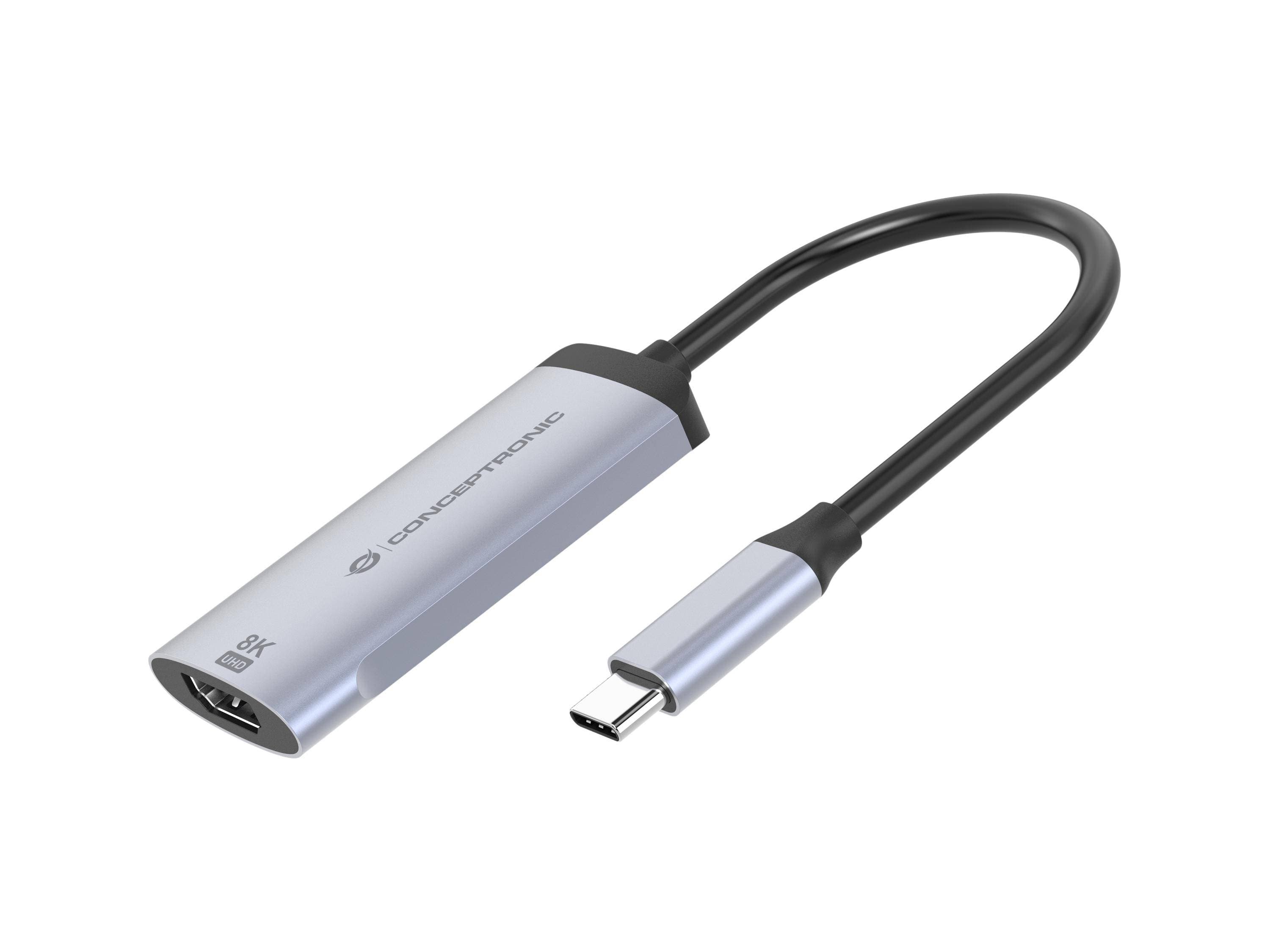 CONCEPTRONIC Adapter USB-C3.2->HDMI2.1 8K/60Hz      0.15m gr
