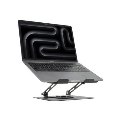 Mobilis Ergonomic Laptop Stand with 360° rotating base