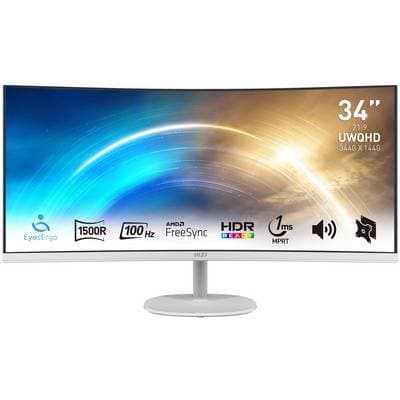 MSI PRO MP341CQWDE 86cm UWQHD 21:9 VA DP HDMI USB