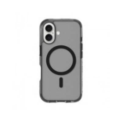 LAUT CRYSTAL MATTER X Black MagSafe comp.case for iPhone16