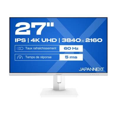 JAPANNEXT 68,5cm JN-IPS270UHD60F-C65W-HSP-W   HDMI/DP   UHD