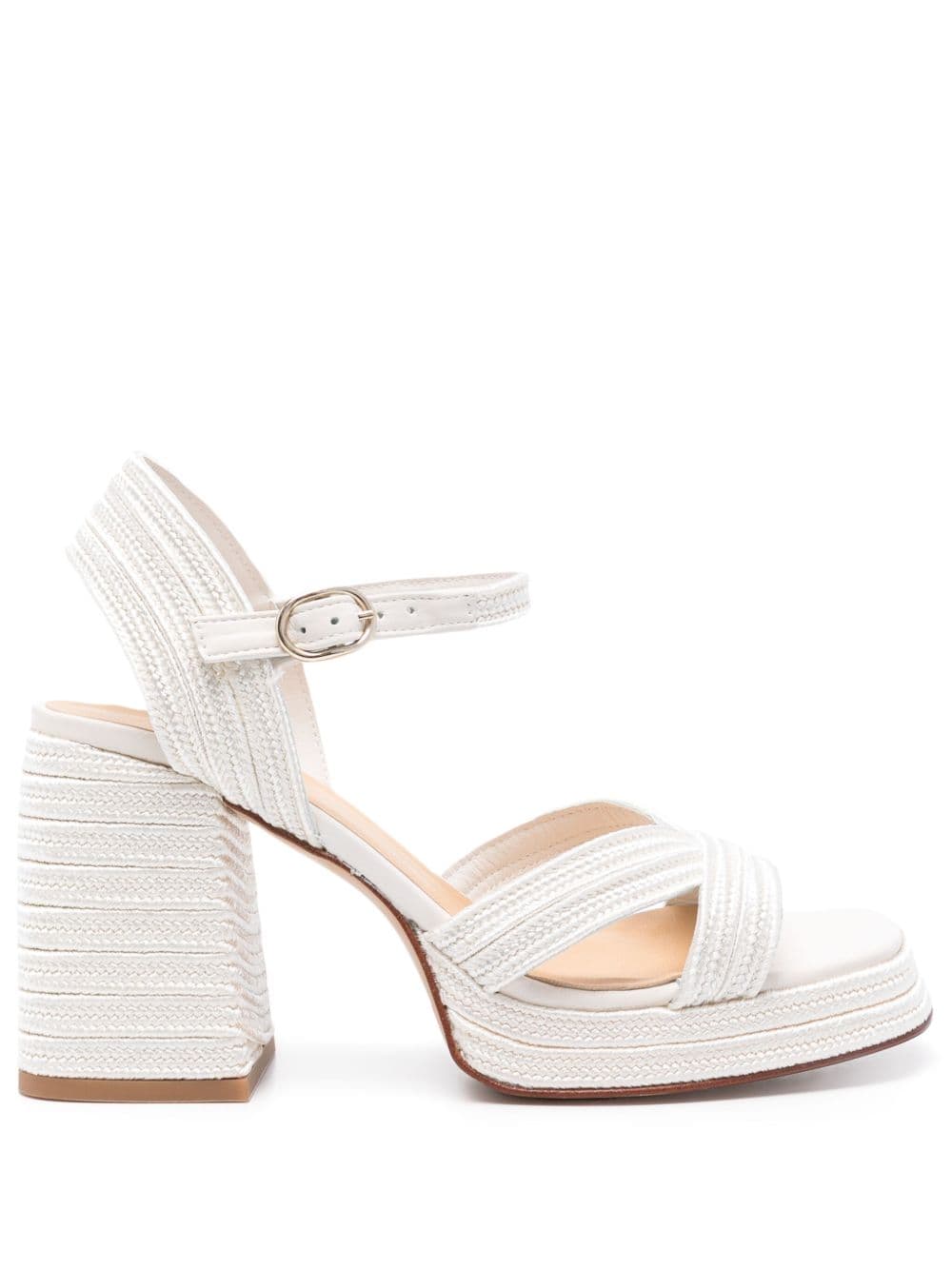 Sandalo donna con tacco