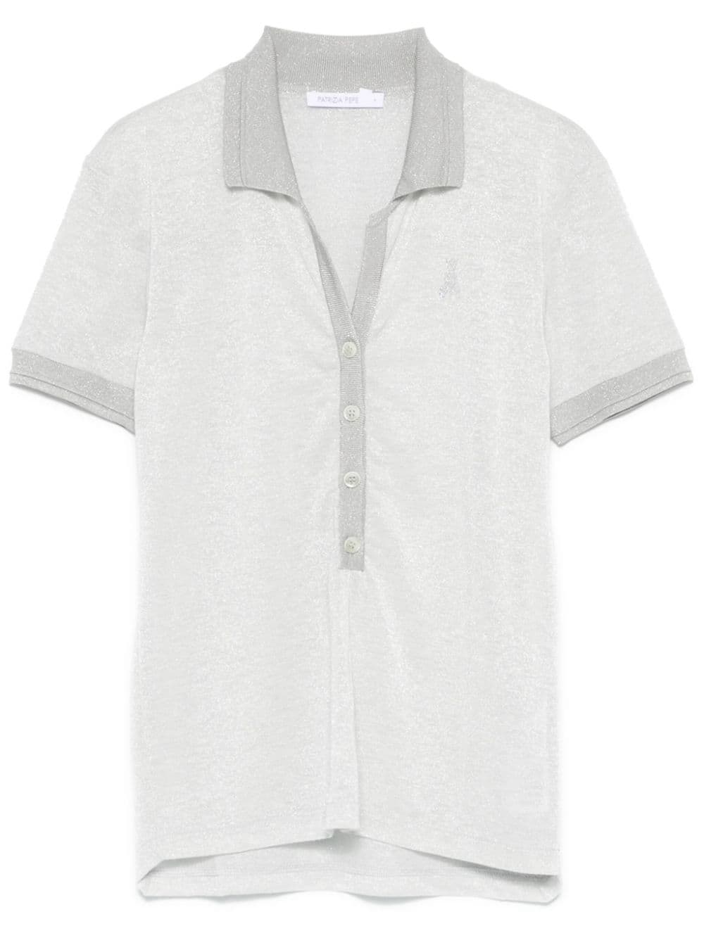 Polo donna lurex