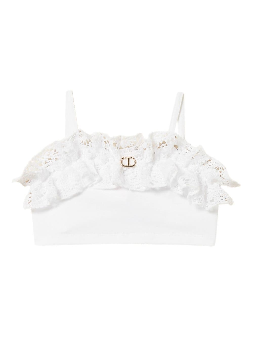 Top bambina sangallo