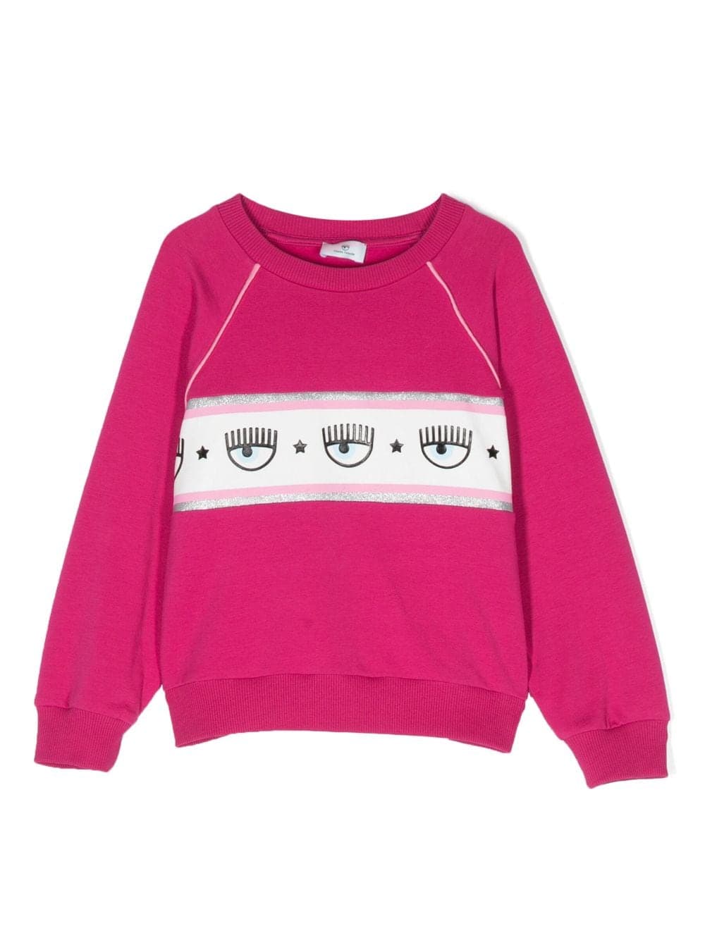 Felpa bambina fuxia