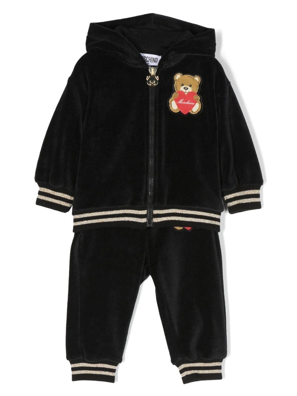 Tuta neonata con zip