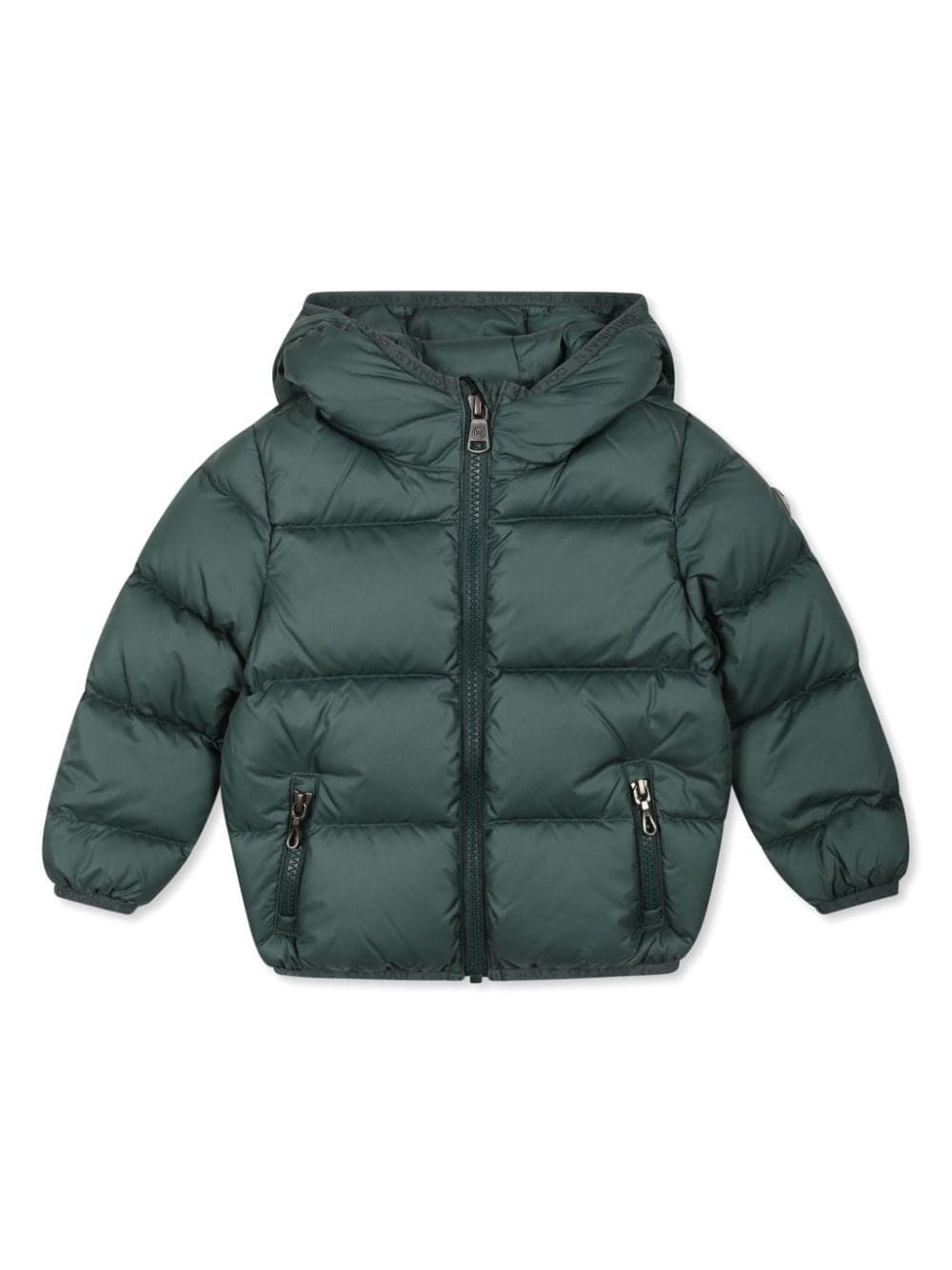 Piumino neonato verde