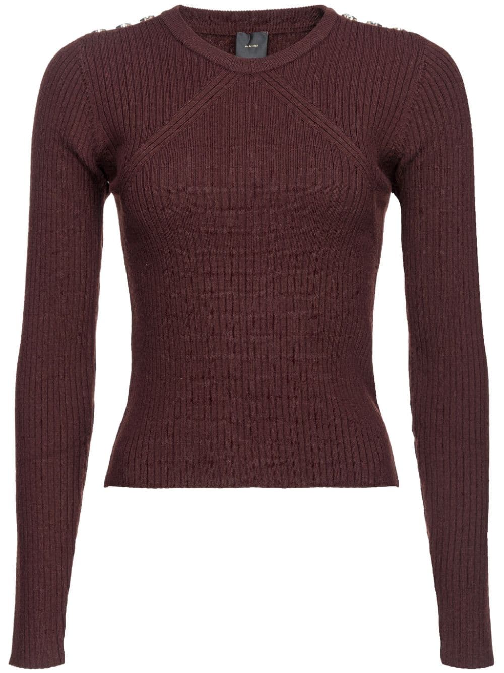 Maglia donna a costine