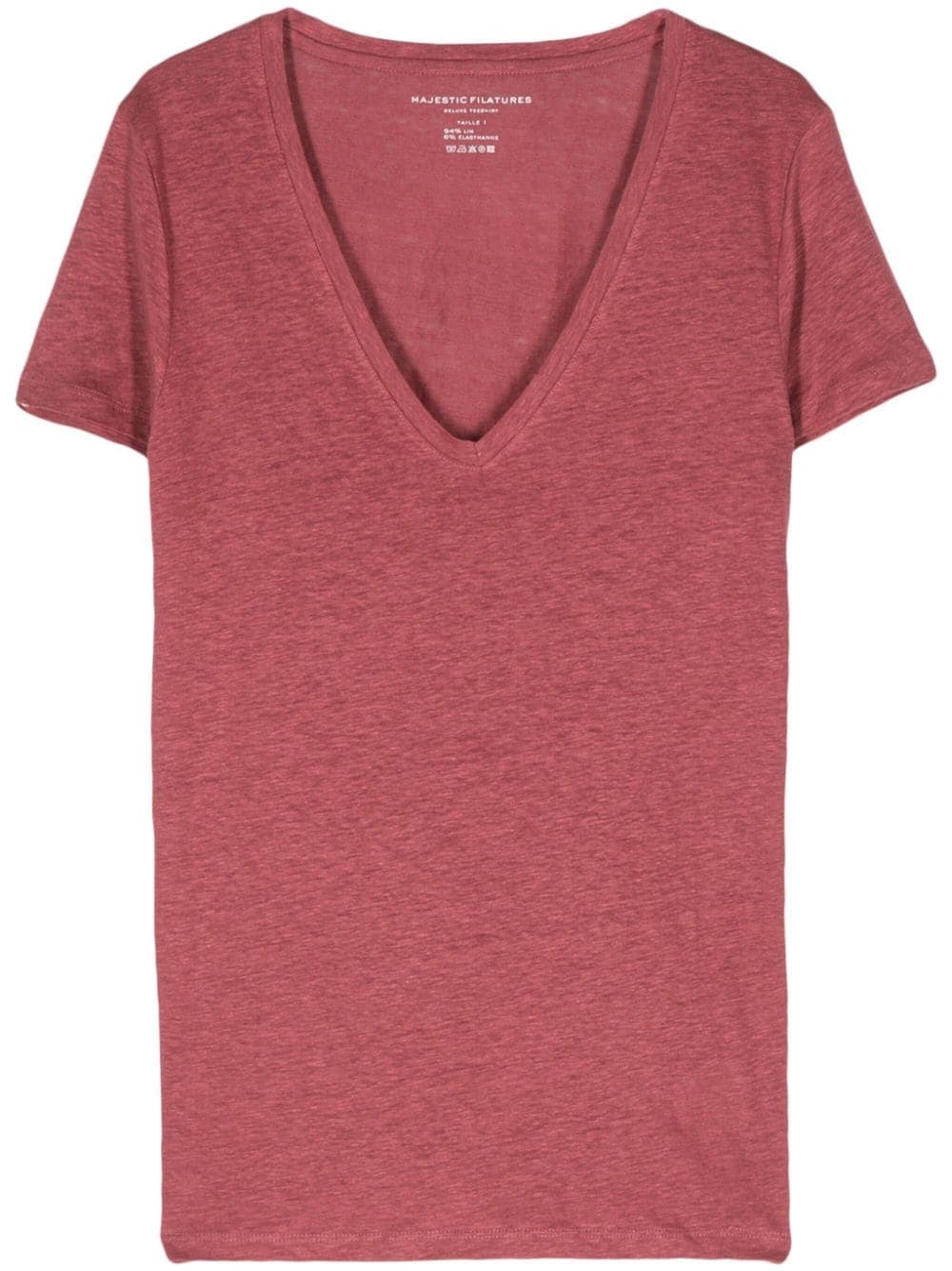 T-shirt donna in lino