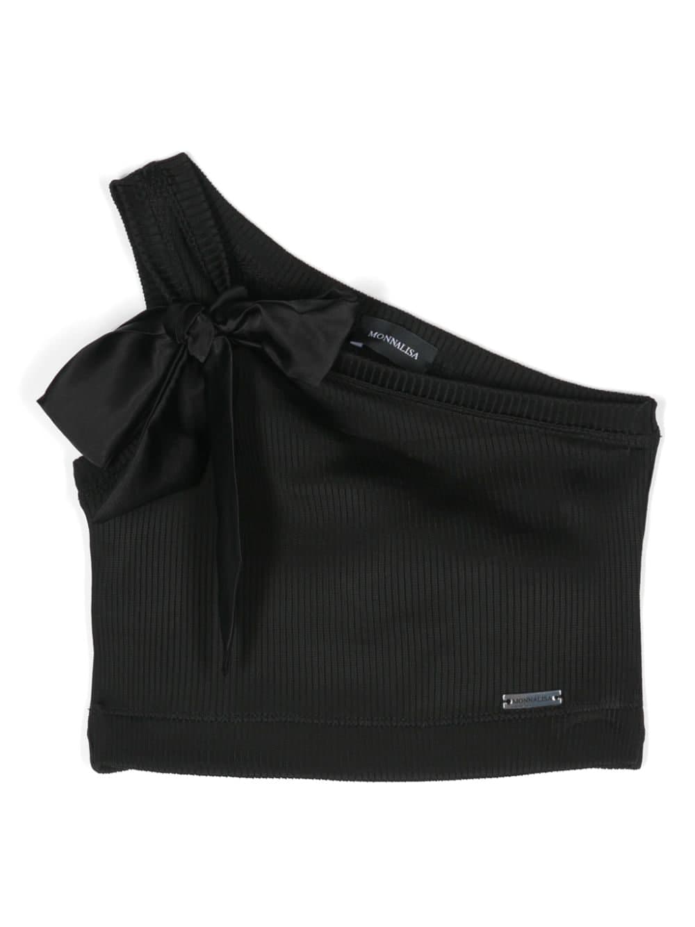 Top bambina monospalla