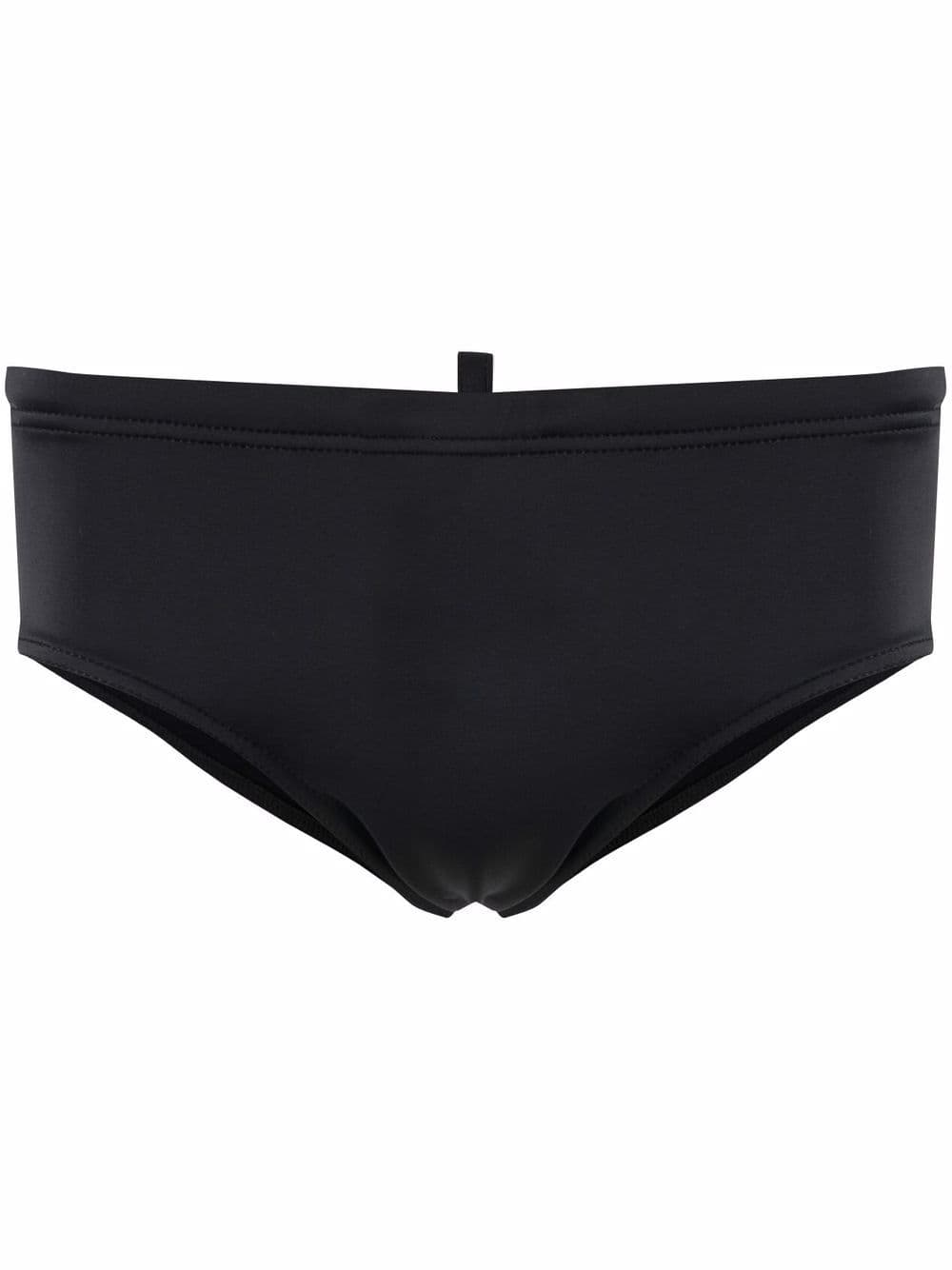 Costume uomo modello slip con stampa scritta logo