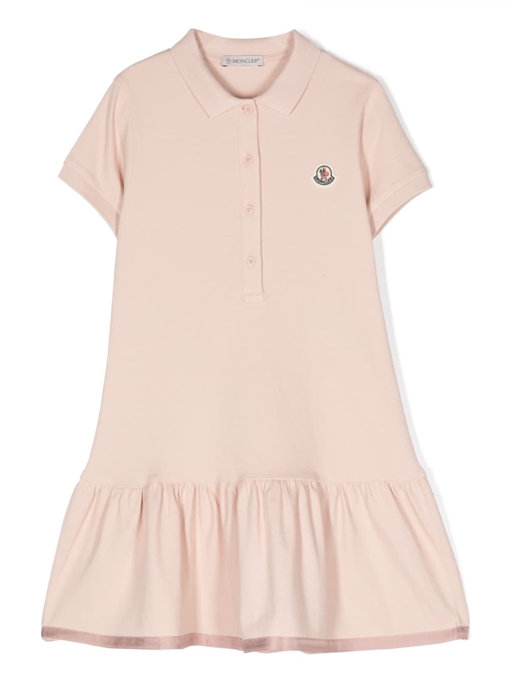 Abito rosa modello polo