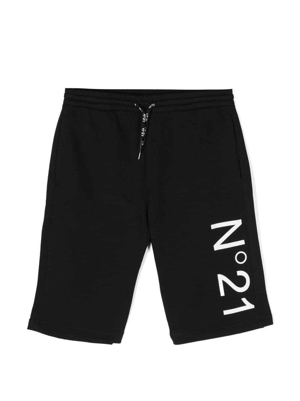 Bermuda nero sportivo