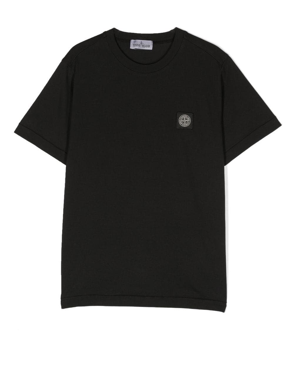 T shirt nera maniche corte