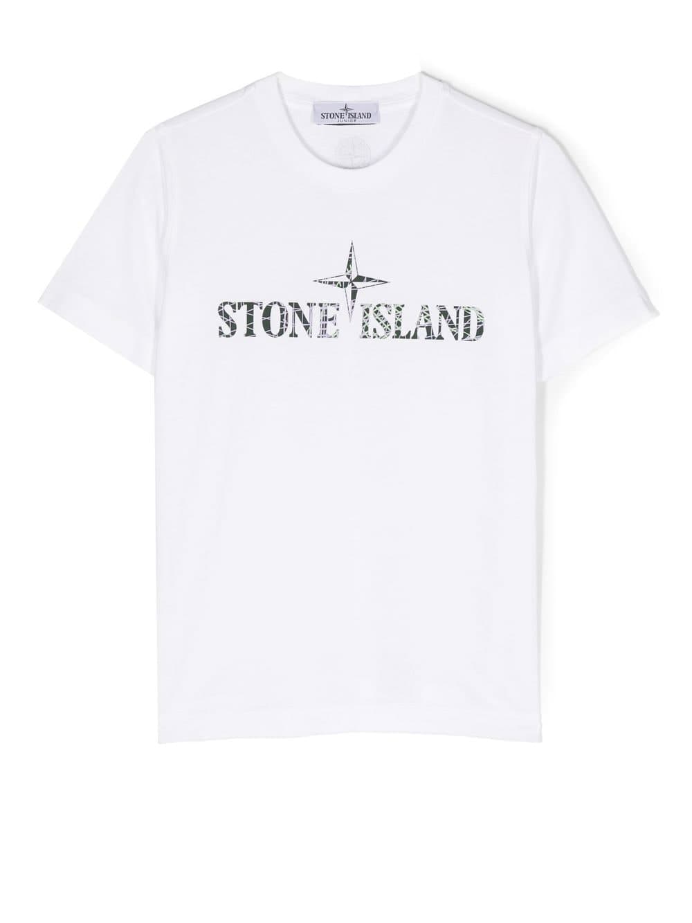T shirt bianca con stampa