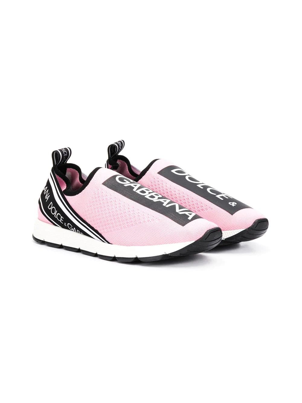 Scarpa senza lacci con scritta sul davanti