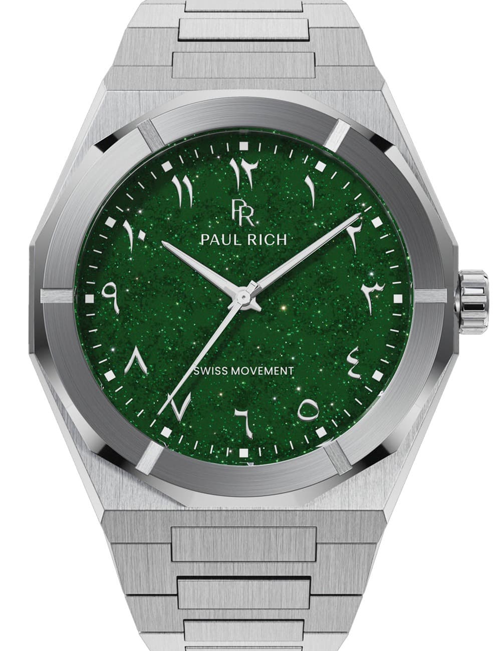 Paul Rich PR-45253 Herrenuhr Star Dust II Emerald Mirage 43mm 5ATM