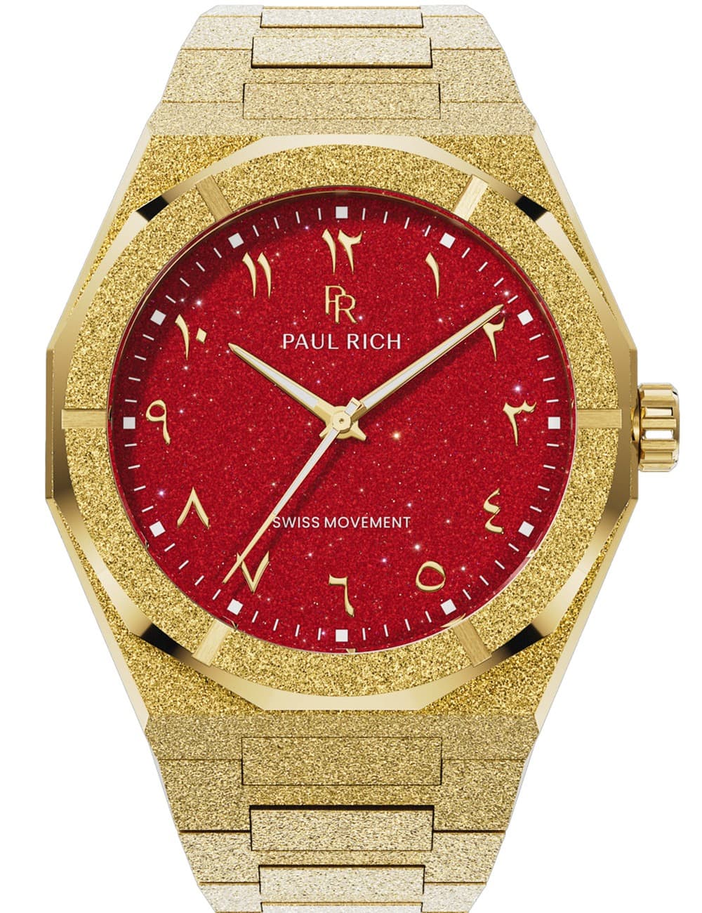 Paul Rich PR-45218 Herrenuhr Frosted Star Dust II Desert 43mm 5ATM