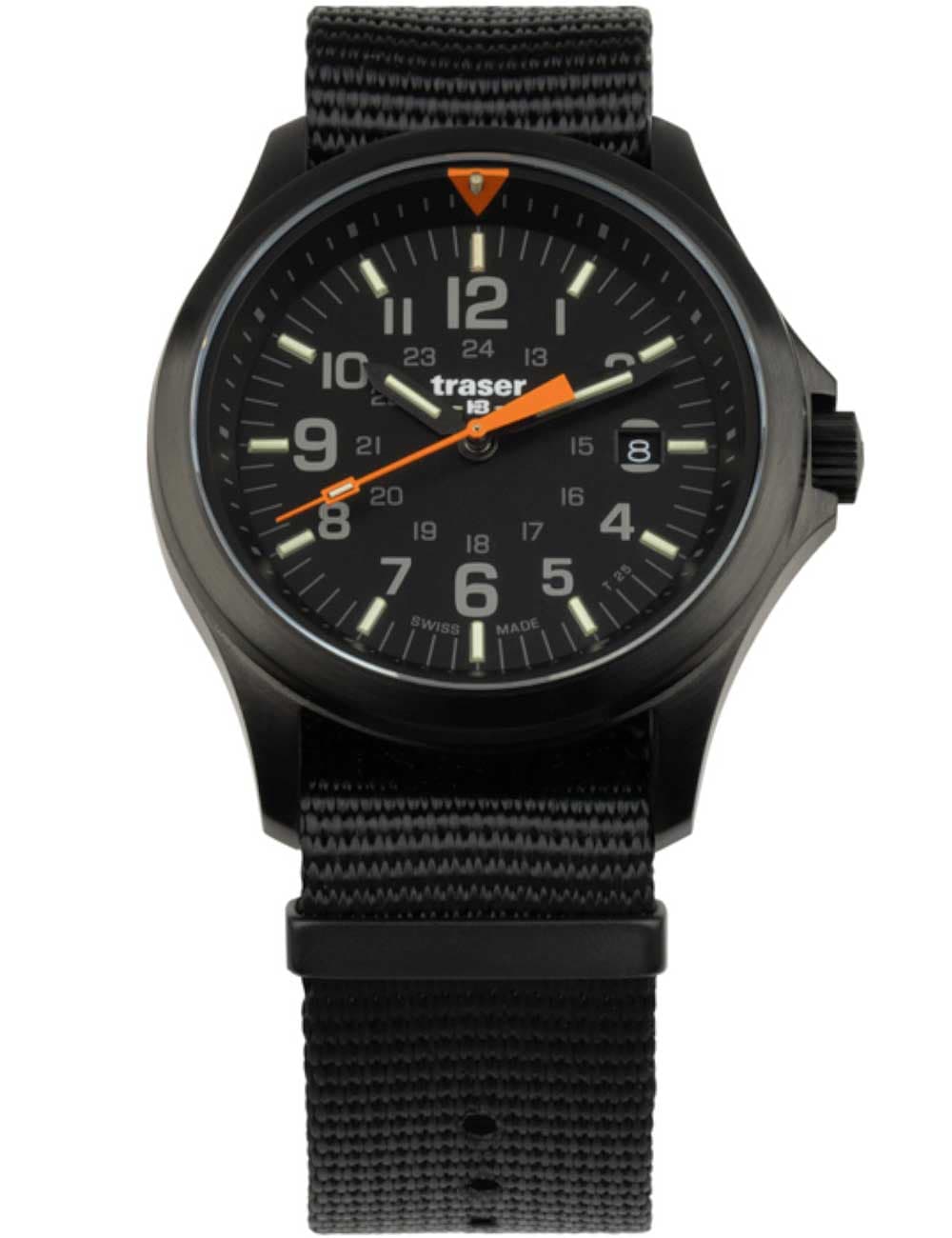 Traser H3 111066 Herrenuhr P67 Officer Pro Black 42mm 10ATM