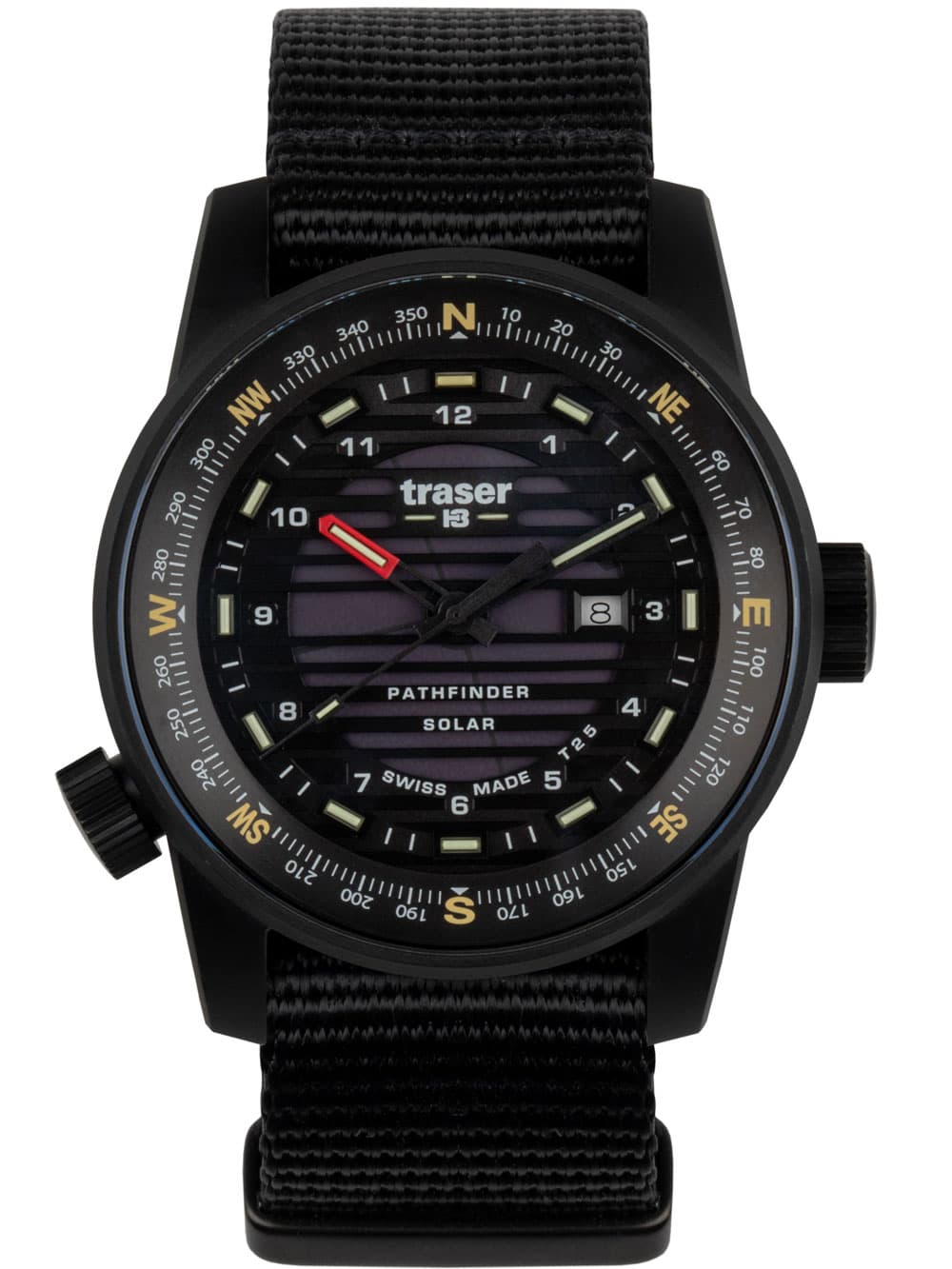 Traser H3 111392 Herrenuhr P68 Pathfinder Solar 46mm 10ATM