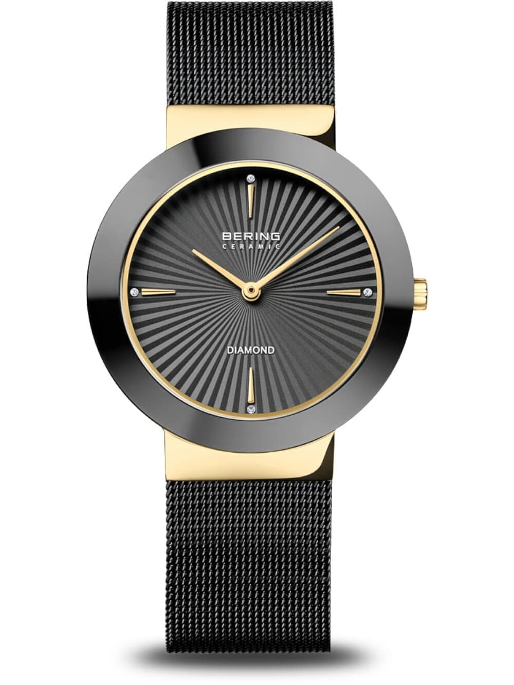 Bering 11435-132 Damenuhr Diamant Keramik 35mm 5ATM