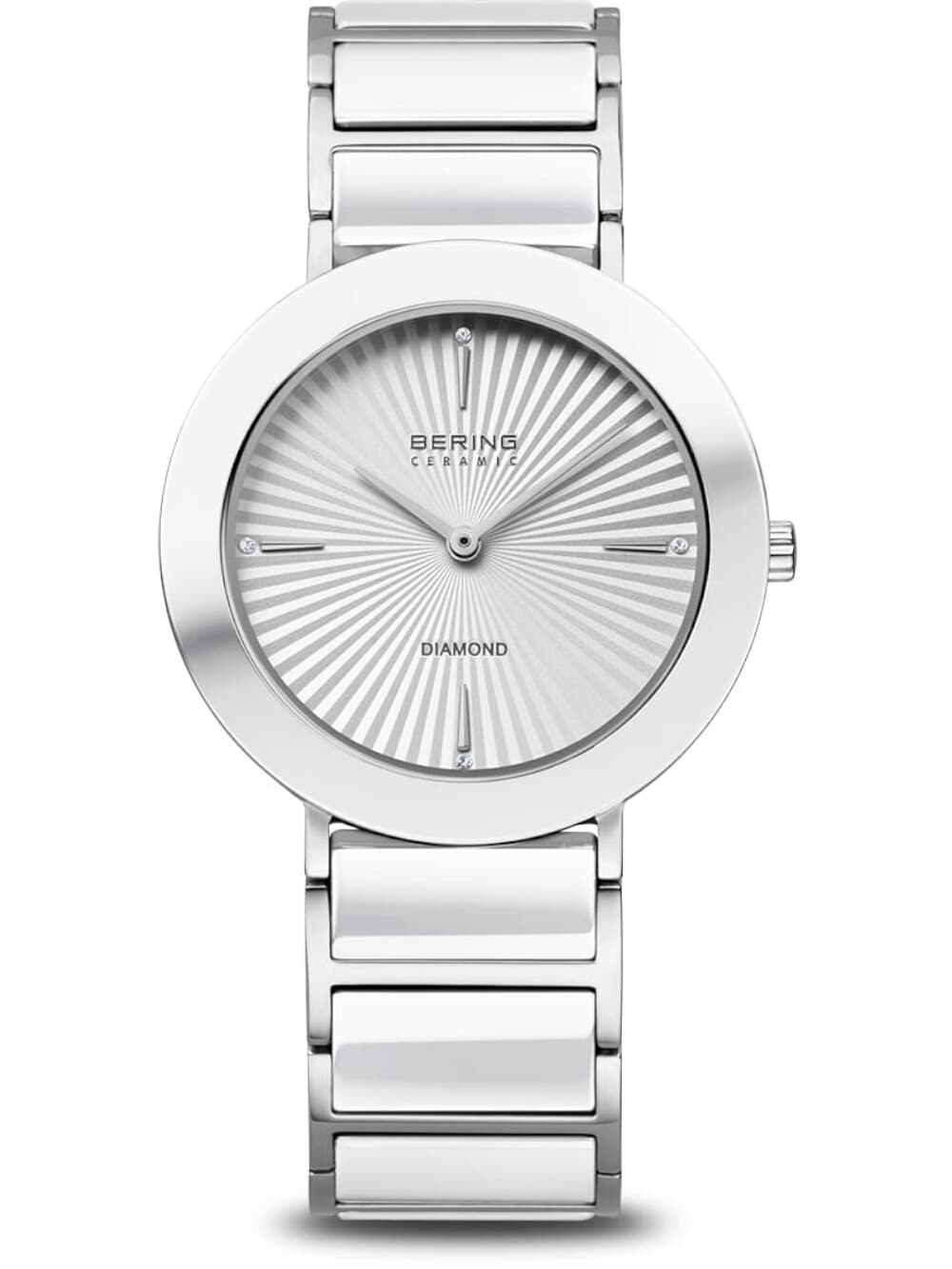 Bering 11435-753 Damenuhr Diamant Keramik 35mm 3ATM