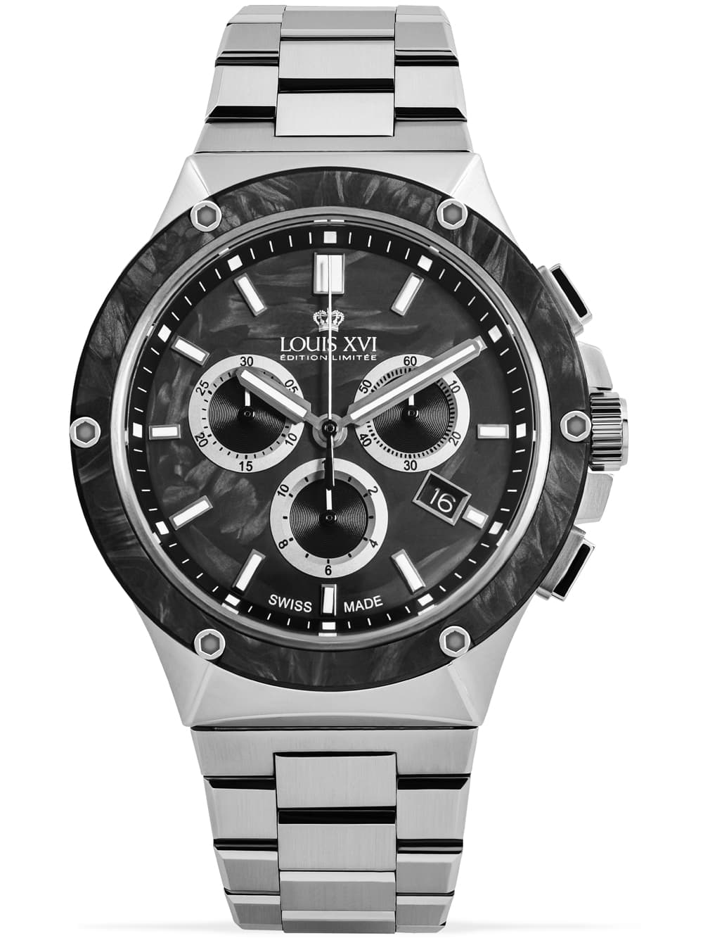Louis XVI LXVI1210 Le Monarque Chronograph Herrenuhr 42mm 5ATM