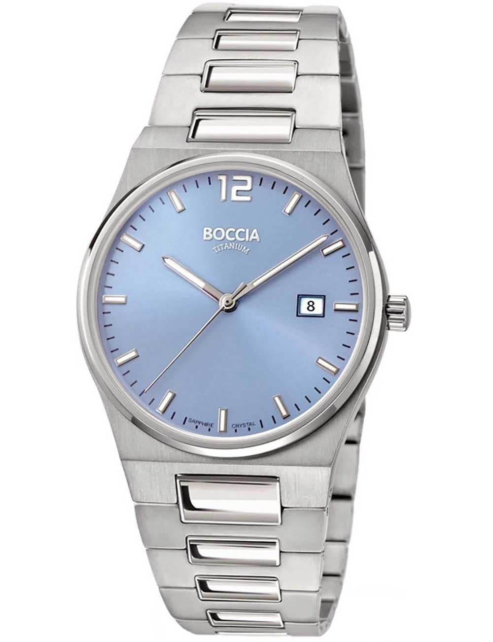 Boccia 3357-01 Damenuhr Titanium Saphirglas 33mm 5ATM