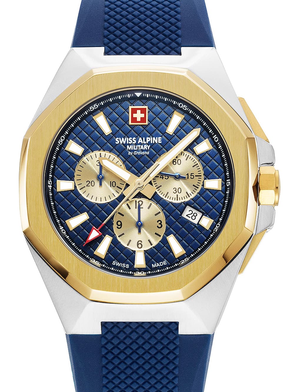 Swiss Alpine Military 7005.9845 Typhoon Chronograph Herrenuhr 42mm 10ATM