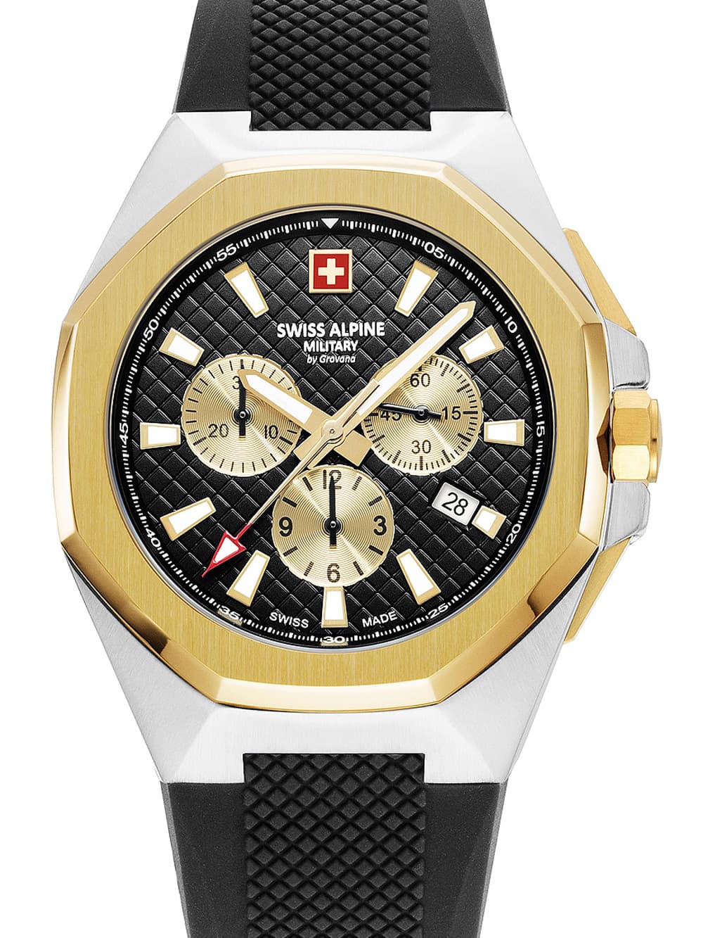 Swiss Alpine Military 7005.9847 Typhoon Chronograph Herrenuhr 42mm 10ATM