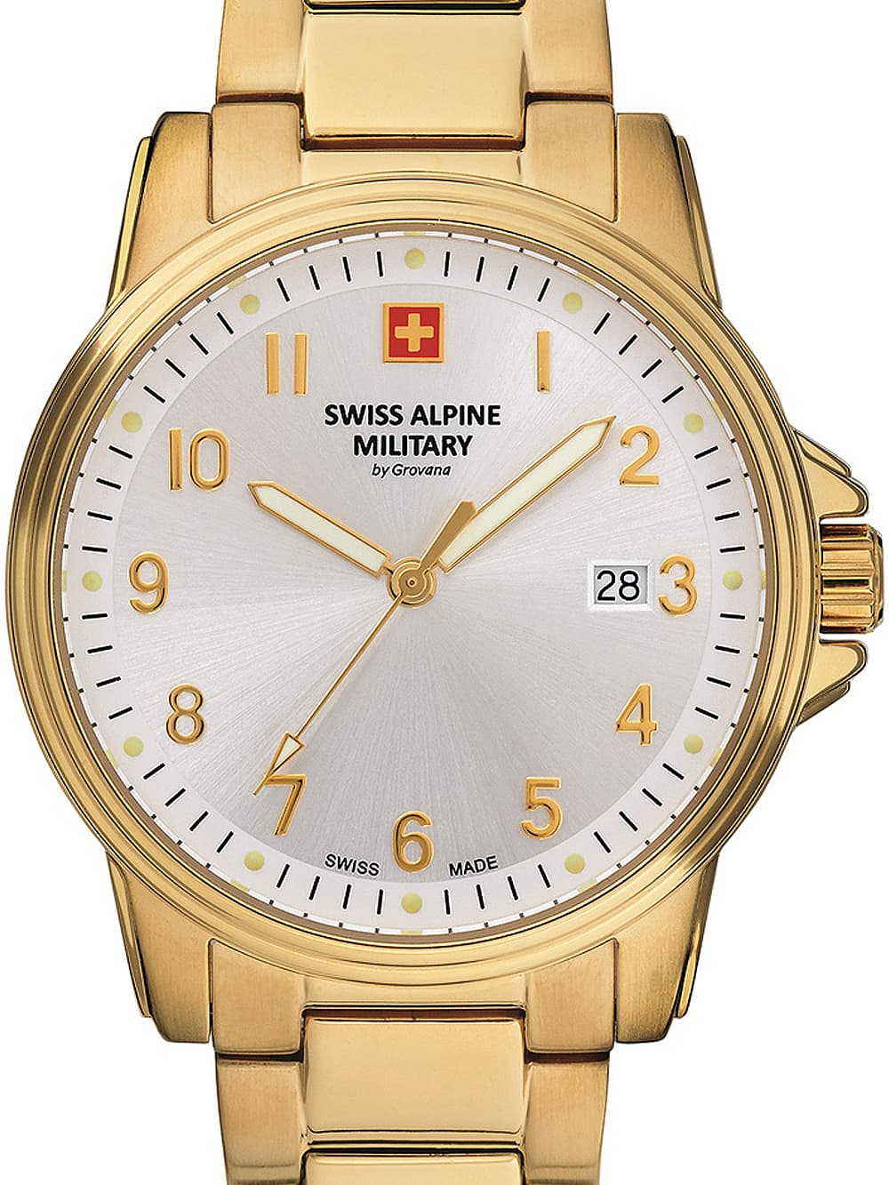 Swiss Alpine Military 7011.1112 Herrenuhr 40mm 10ATM