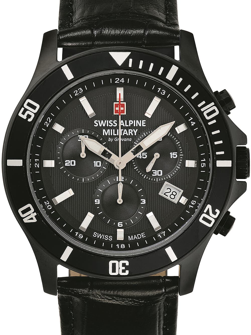 Swiss Alpine Military 7022.9577 Chronograph Herrenuhr 42mm 10ATM