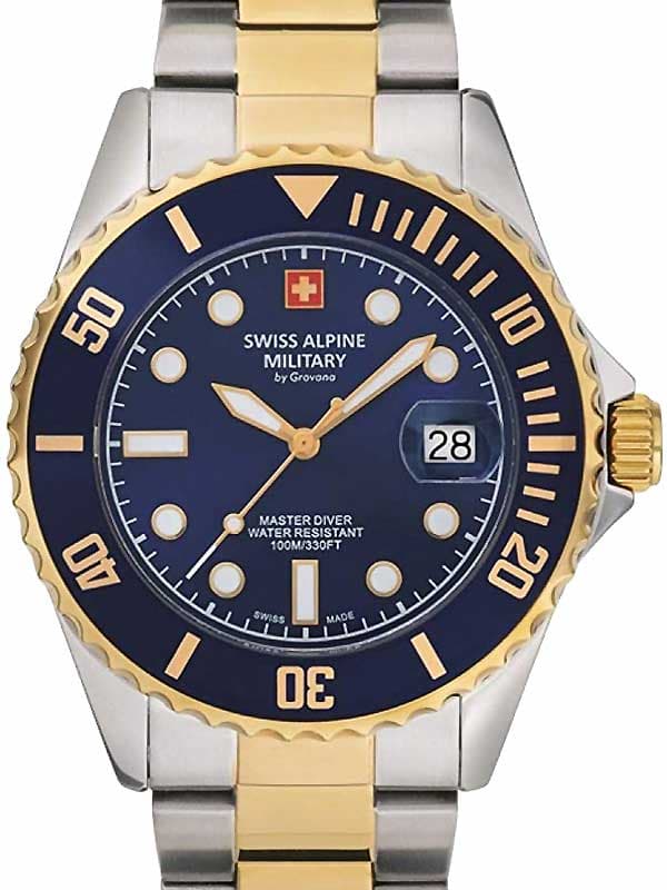 Swiss Alpine Military 7053.1145 Taucheruhr 42mm 10ATM