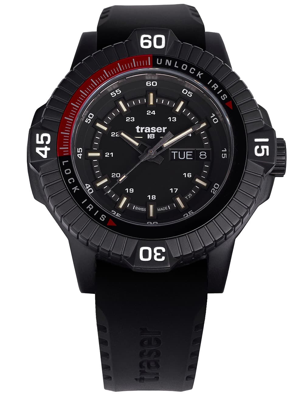 Traser H3 111461 Herrenuhr P99 Iris Tactical Limited Edition 46mm 10ATM