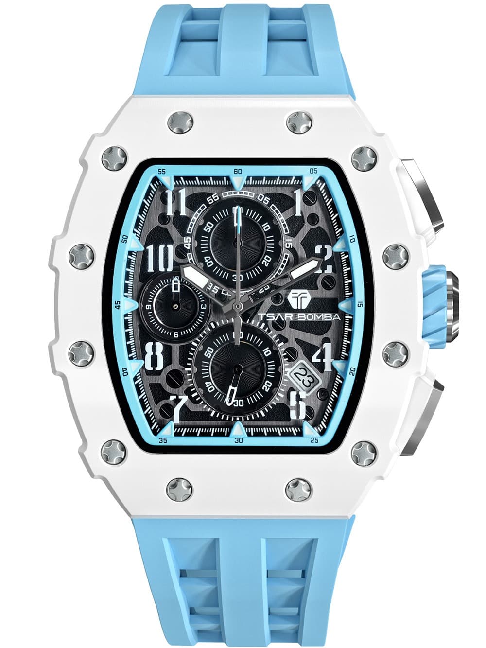 Tsar Bomba TB8204B-02 Herrenuhr Elemental Chronograph 44mm 5ATM