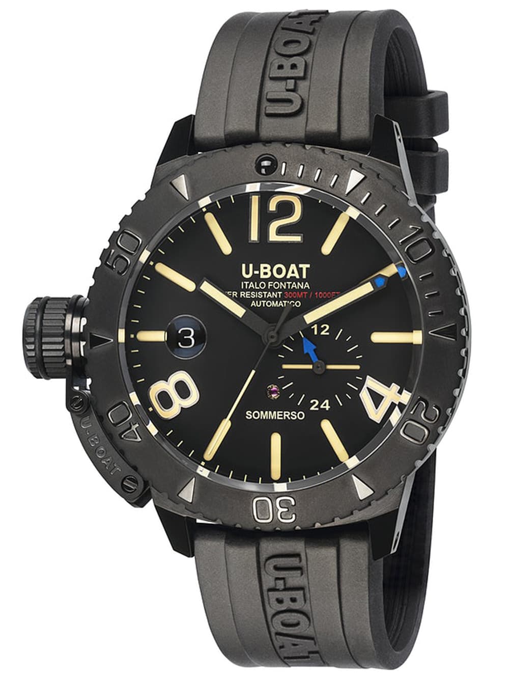 U-Boat 9015 Sommerso Automatik Herrenuhr 46mm 30ATM